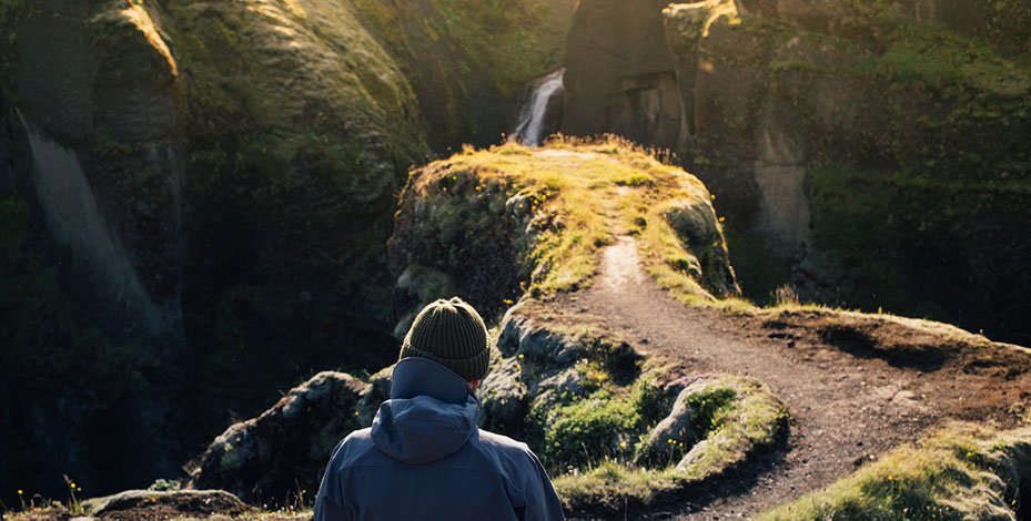 Chemin qui achève mais de toutes beauté